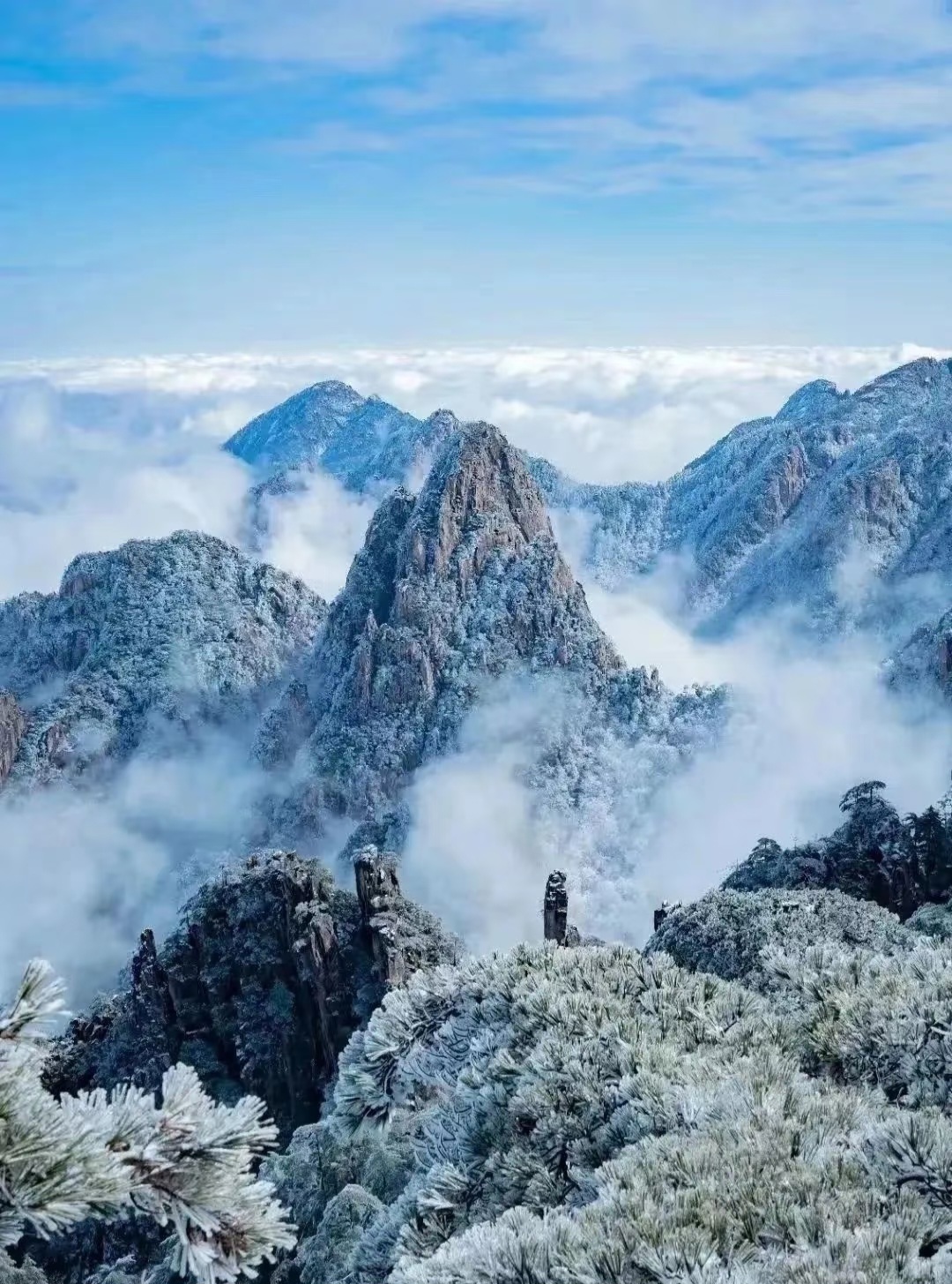 黄山，水墨画的保守与真实