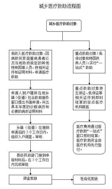 医疗救助流程图全面解析