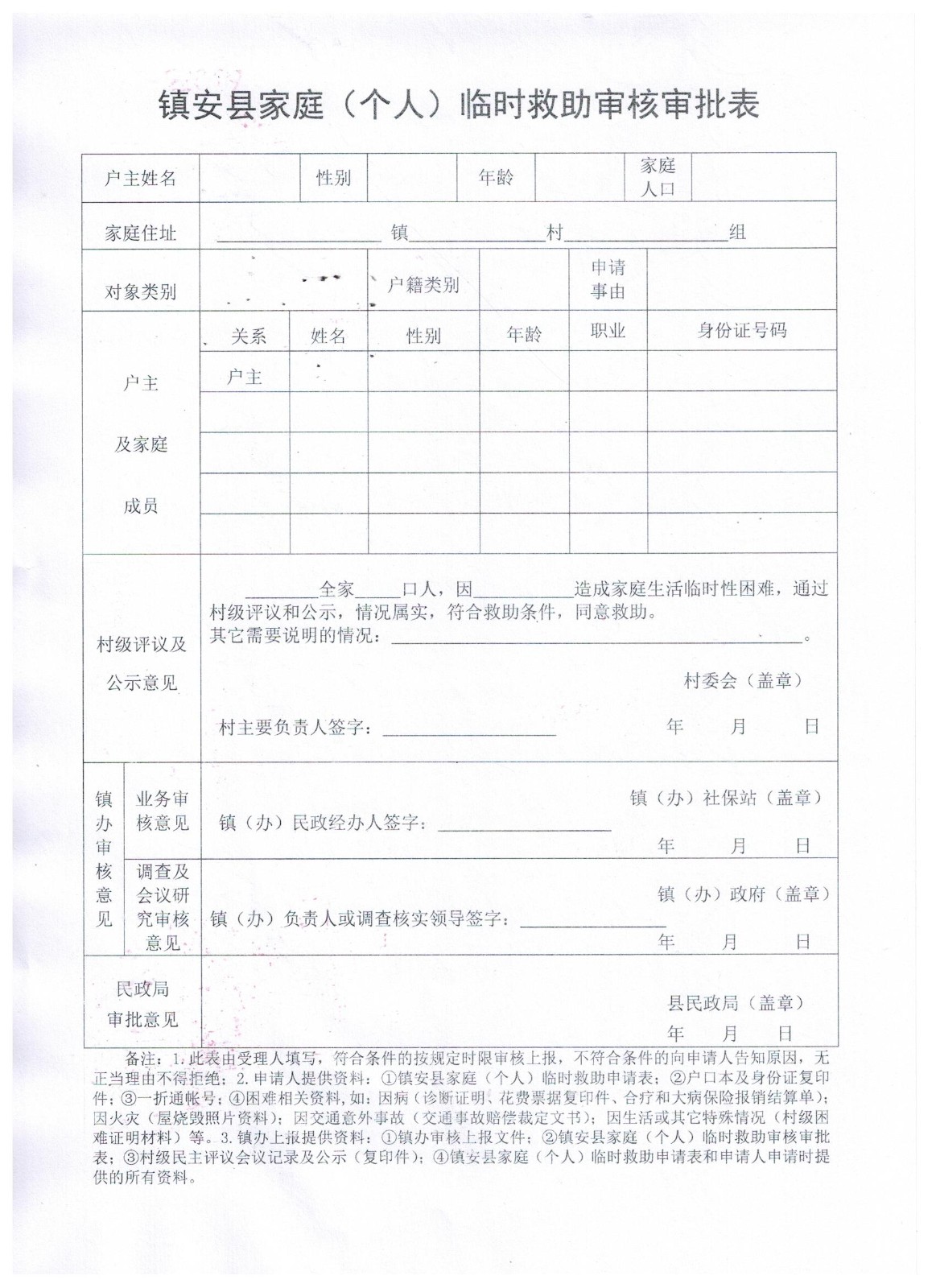 临时救助申请书写作指南与模板