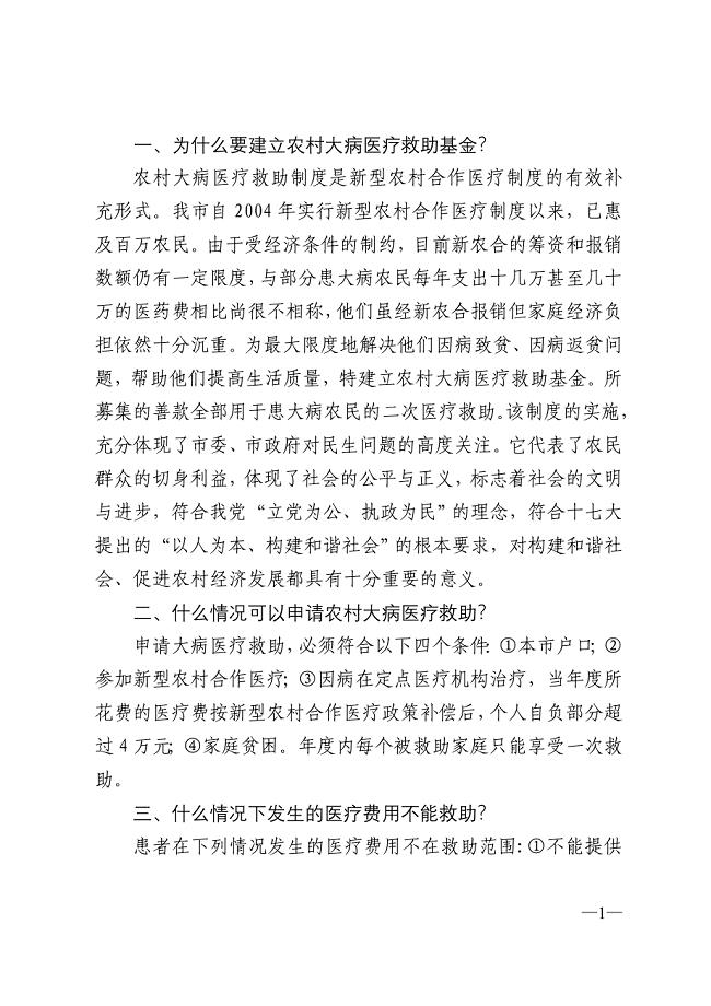 大病医疗救助政策，守护生命的坚实后盾之光