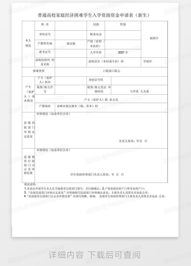 援助资金申请指南，申请书范本与要点解析