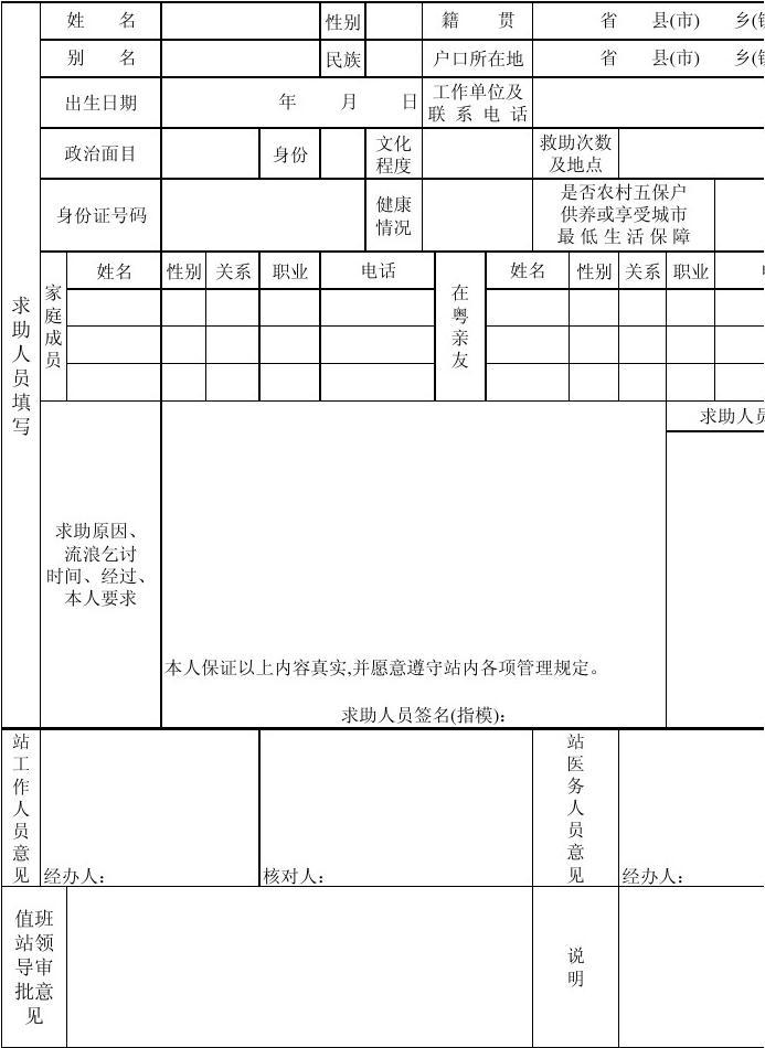 救助登记表的背后故事，一份表格承载希望与关怀