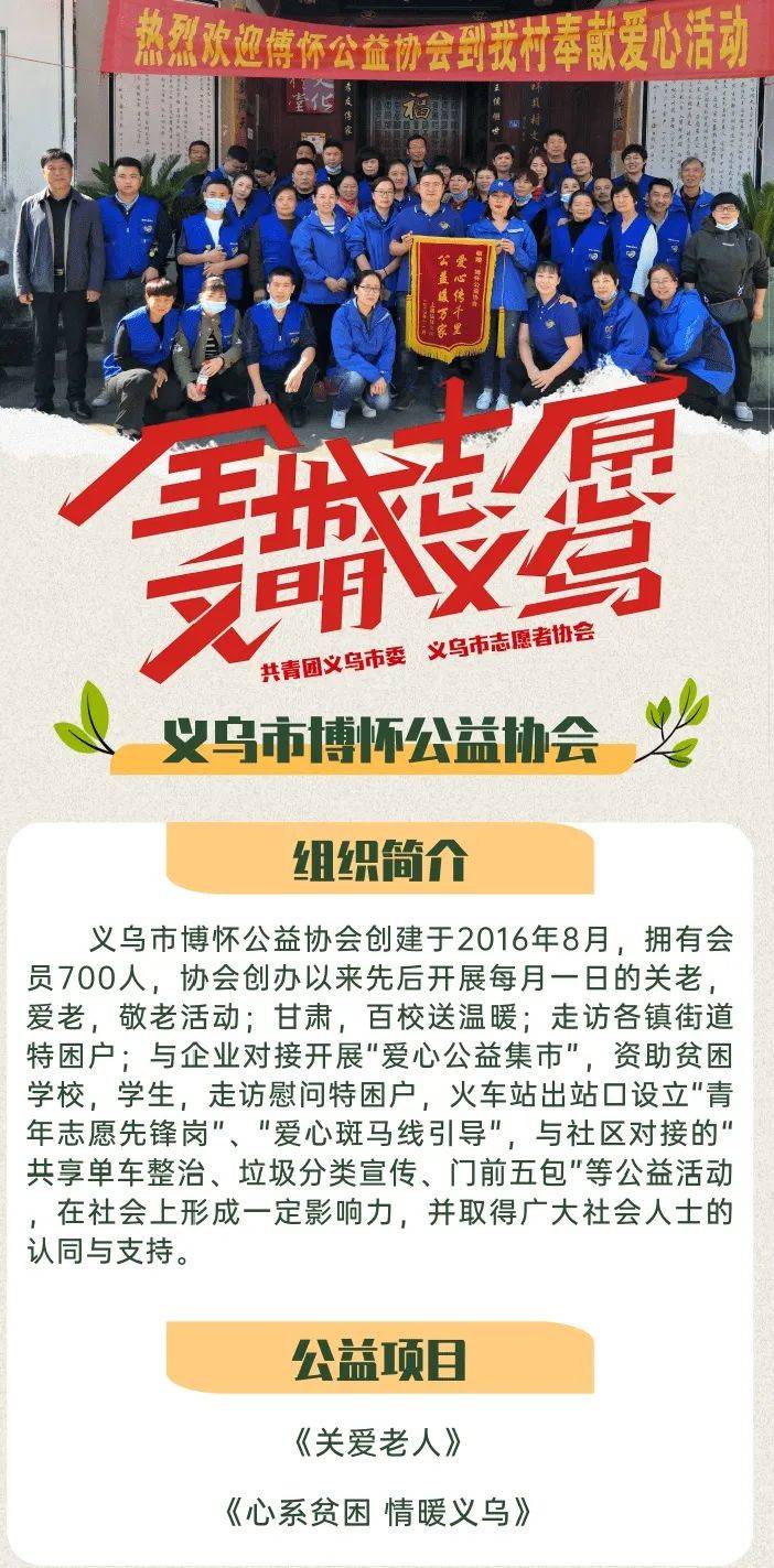 义乌慈善总会，爱心与需求的桥梁