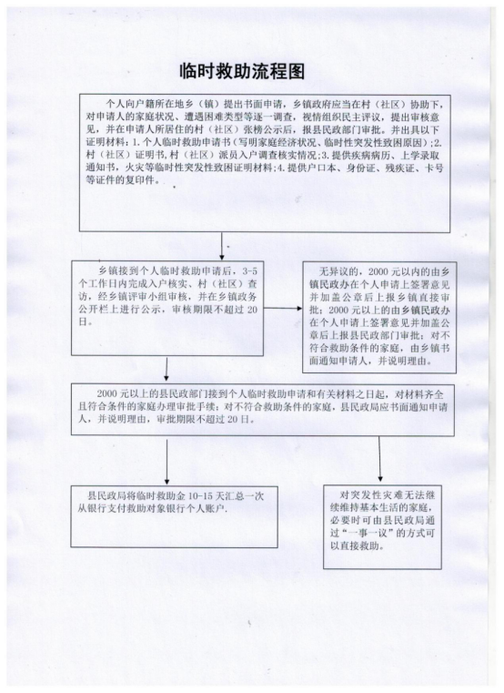 临时灾害救助流程全面解析